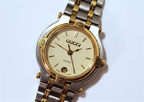 gucci ladies watch small face|ladies Gucci watch vintage.